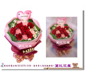康乃馨玫瑰花束 母親節花禮 生日 特殊節慶 情人節 台北花店 黛比花屋